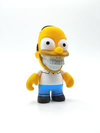 Image 1 of Kidrobot x The Simpsons Homer Grin by Ron English 3in