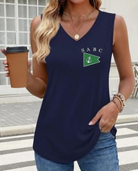 Image 1 of Ladies SABC SOUTH AMBOY BOAT CLUB tank top