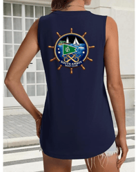 Image 2 of Ladies SABC SOUTH AMBOY BOAT CLUB tank top