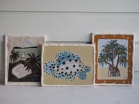 Image 3 of Baby Barra Cod plaster print plaque