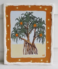 Image 1 of Meet Me Under the Pandanus plaster print plaque