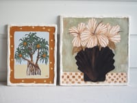 Image 3 of Meet Me Under the Pandanus plaster print plaque
