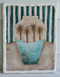 Image 1 of Camps Bay Dream plaster print plaque
