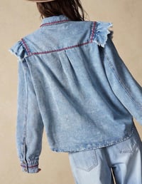 Image 5 of Desert Bloom Denim Shirt  