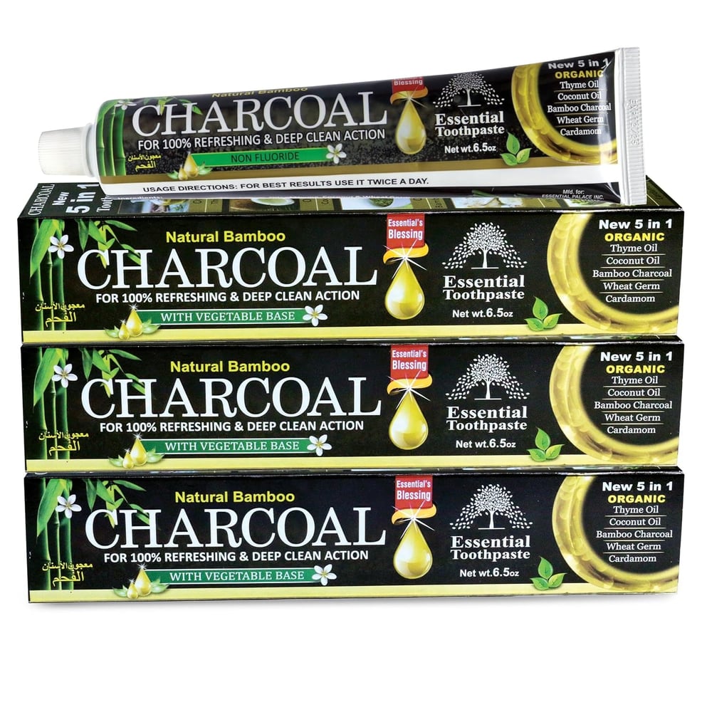 Image of NATURAL BAMBOO CHARCOAL TOOTHPASTE 