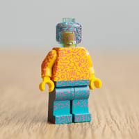 Doodle Fig - Yellow/Turq