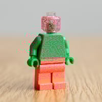 Copy of Doodle Fig - Green/Coral