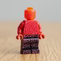 Doodle Fig - Red/Black