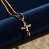Image 3 of Divine Cross Necklace