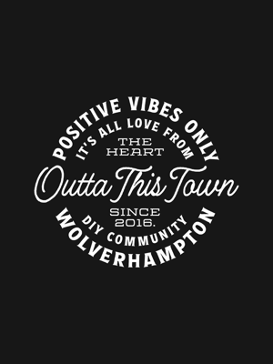 Image of Positive Vibes Only Long Sleeve T-shirt | Black 🌅