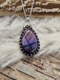 Image 2 of Gothic Purple Tear drop