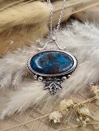 Image 2 of Chrysocolla & Leaf