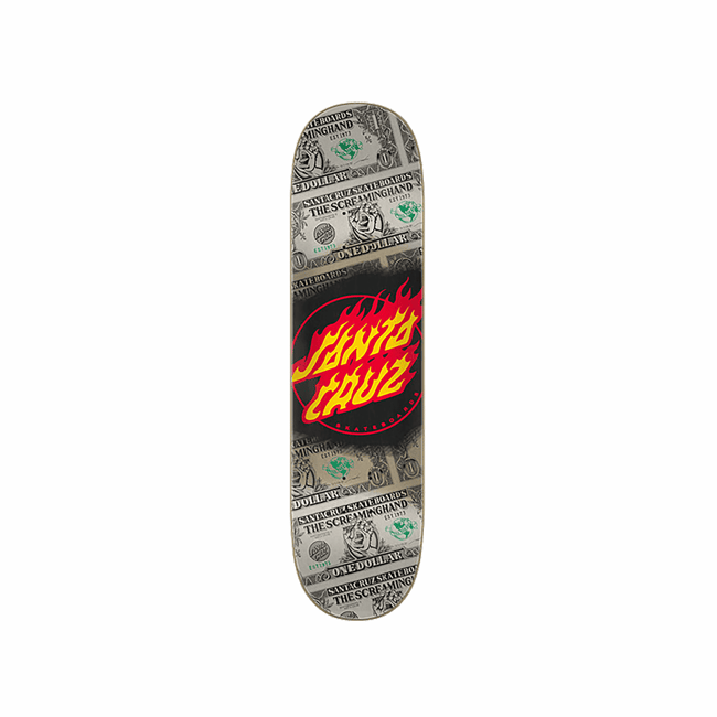 Santa Cruz Board Dollar Flame 