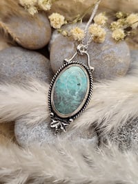 Image 3 of Chilean Turquoise & Leaf
