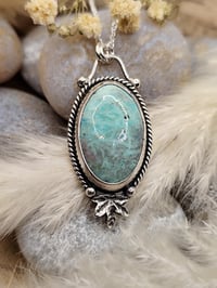 Image 5 of Chilean Turquoise & Leaf