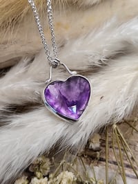 Image 5 of Trapiche Amethyst Heart
