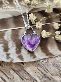 Image 6 of Trapiche Amethyst Heart