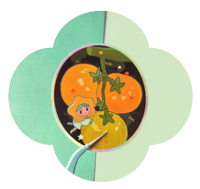 Little star holographic sticker 