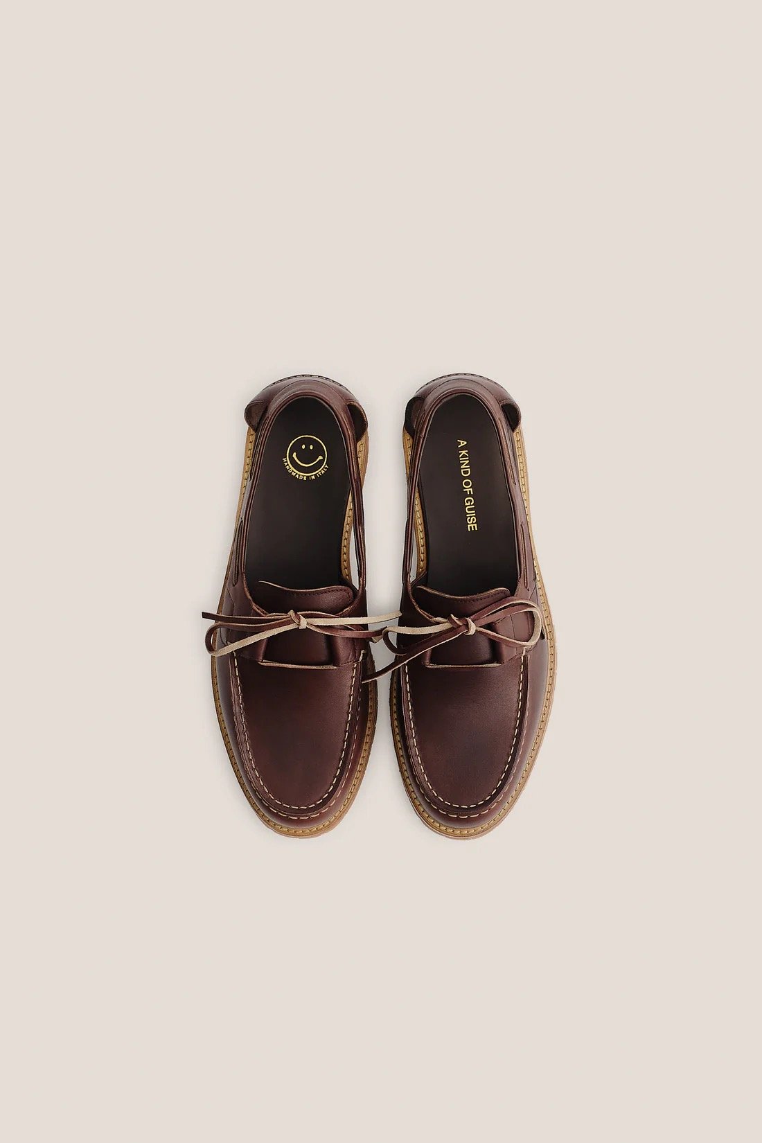 Image of A KIND OF GUISE BAROLO BOAT SANDALS