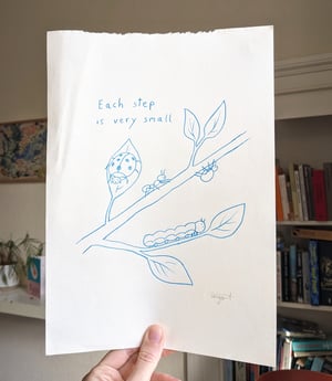Each Step is Very Small - ORIGINAL (2 available)
