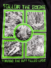 Image 4 of SLEEP "DOPESMOKER" BLACK T-SHIRT