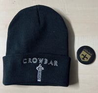 CROWBAR BEANIE + JUMBO PIN BUNDLE
