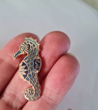 Image 1 of Seahorse - hard enamel pin