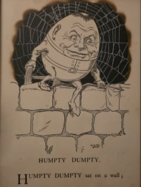 Image 3 of Antique Humpty Dumpty - with Preserved web