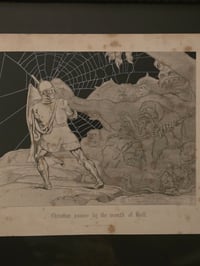 Image 1 of STATEMENT "1800's Pilgrims Progress- Mouth of Hell" with preserved web