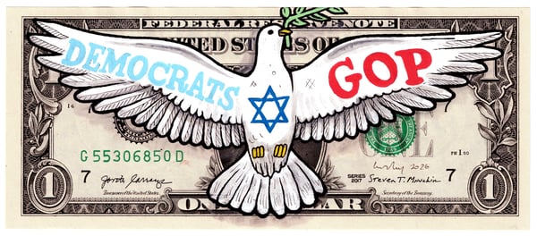 Image of Real Dollar Original. Jew Bird.