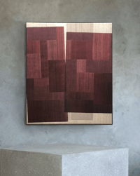 Image 2 of silk composition red