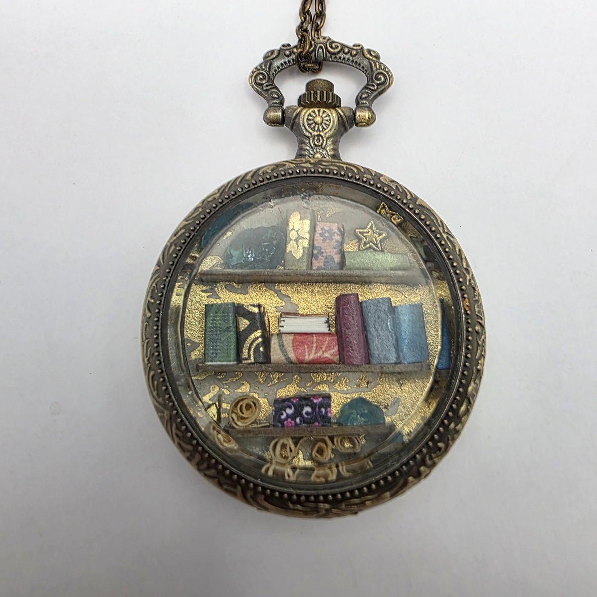 Clear Window Miniature Libraries