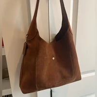 Image 3 of Coach Brooklyn 34 Shoulder Bag in Warm Brown