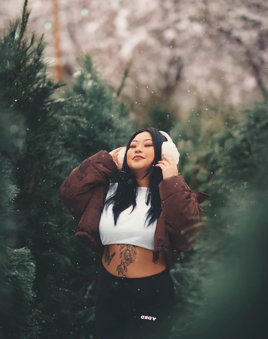 Image of DEDA HIGH WAIST WOMENS LEGGINGS BLACK STAPLE LOGO