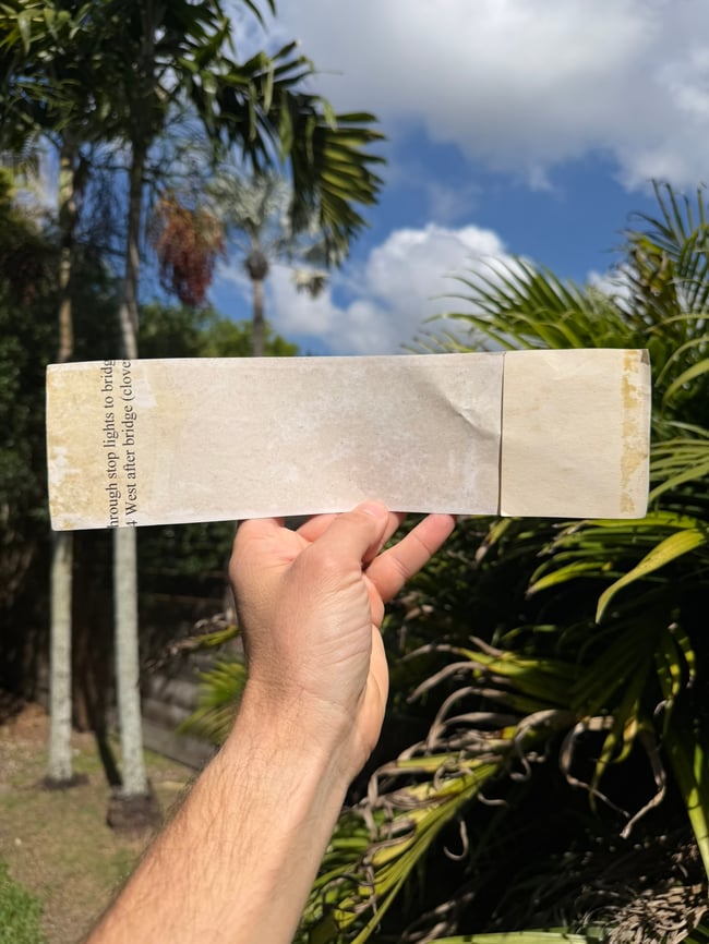 Grateful Dead Early 80s On the Road Again 11" Sticker