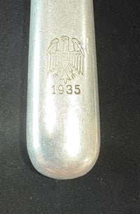 Image 2 of WW2 (Nazi Germany) Wehrmacht Mess Hall Butter Knives (x2)