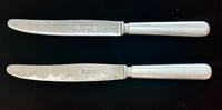 Image 4 of WW2 (Nazi Germany) Wehrmacht Mess Hall Butter Knives (x2)