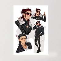 Image 2 of Marcin x Nivan - New look - PRINT (P96)