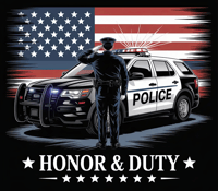 Image 6 of 🚔💙 Police 3D UV Printed Drinkware Collection