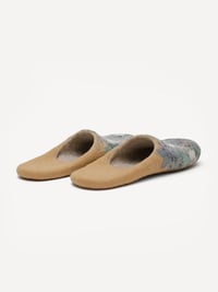 Image 3 of Sand Heel Wool Slip-ons