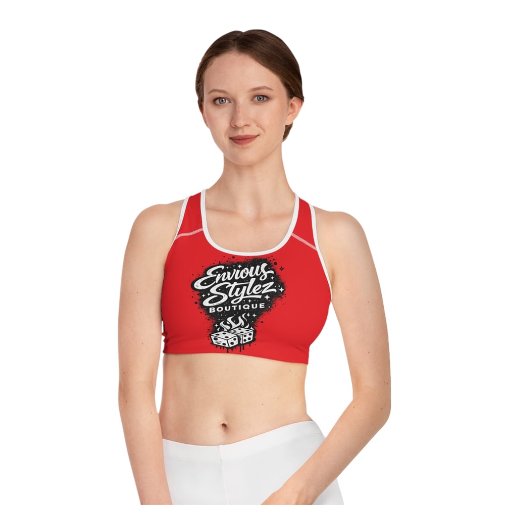 Image of Envious Stylez Boutique Sports Bra — Rare. Bold. Unforgettable. Graphic Activewear