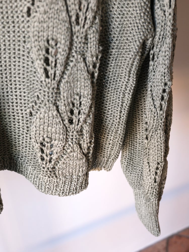 Image of Maglia crop fettuccia