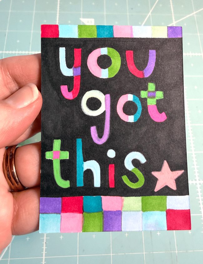 Gentle Reminders ACEOs (Artists Cards, Editions & Originals): CHOOSE your own!Original Miniature Art