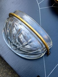 Image 3 of Beautiful "Christ" Large Vintage Holy Water Font with preserved Spider Web