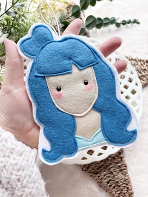 Image of Katy Perry felt decoration