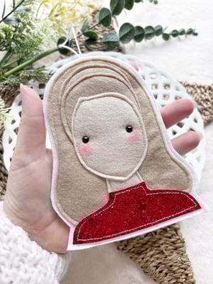 Image of Britney Spears felt decoration