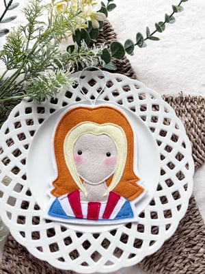 Image of Spice Girls felt decorations