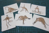 Image 2 of Yoga Dogs - Sticker set