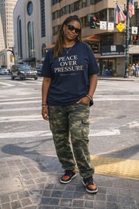 Image 1 of  Peace Over Pressure, Motivational Shirt for Women / Speak It Wear It™ Affirmation Tee –