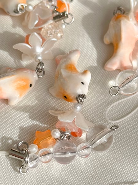 Image of koi fishyy charm